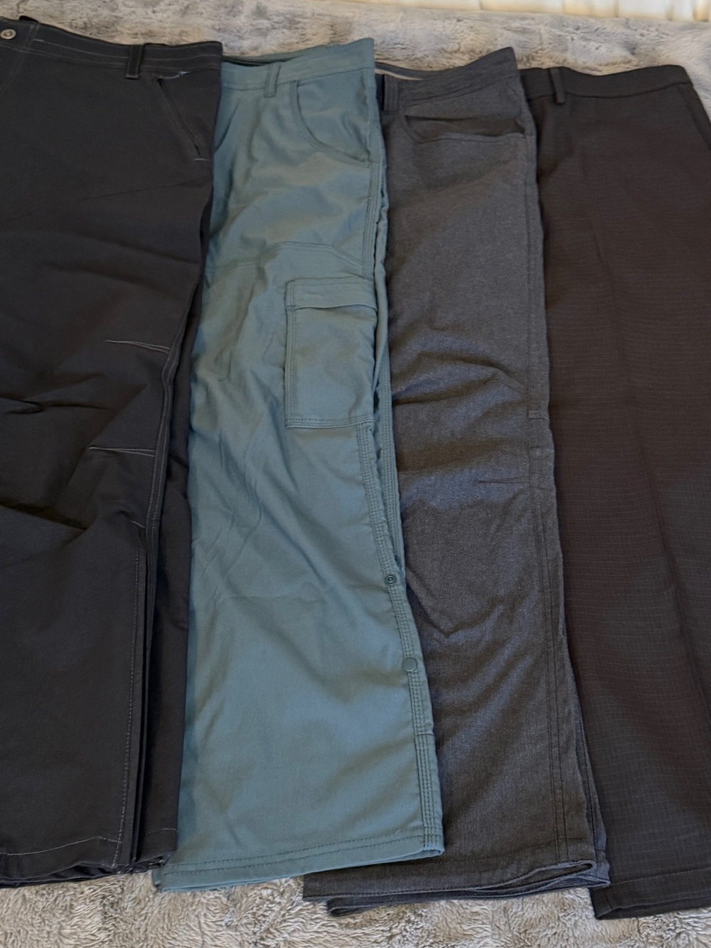 Men's Pants Lot 42x30 Kuhl Klash Royal Robbins Alpine Road prAna Haggar 4pc